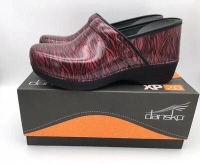 Dansko Women's Pro XP 2.0 Professional Clogs Wavy Patent - Image 1 of 4