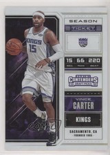 2018 Contenders Draft Picks Season Ticket Variation Cracked Ice /23 Vince Carter