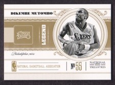 2010-11 Playoff National Treasures Basketball #173 Dikembe Mutombo /99