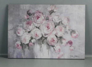 Leinwandbild Pfingstrosen by Debi Coules Grafikdruck 46x67 Bild Leinwand M2-RO - Bild 1 von 4