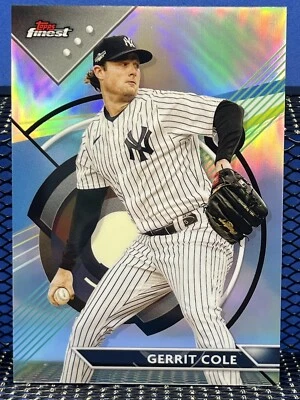 2023 Topps Finest GERRIT COLE Refractor New York Yankees - Image 1 of 2