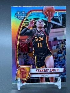 2024-25 1st Bowman cromo U refractor universitario #44 Kennedy Smith USC - Imagen 1 de 2