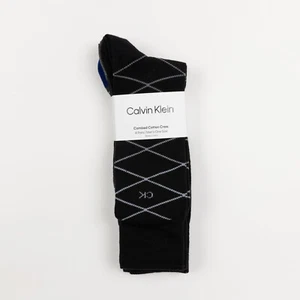 Calvin Klein Men's Multi-Pattern 4-Pk Crew Dress Socks Multi One Size - Picture 1 of 4