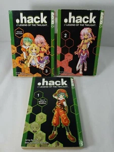 .hack Legend of the Twilight Manga 1, 2, 3 - Picture 1 of 2