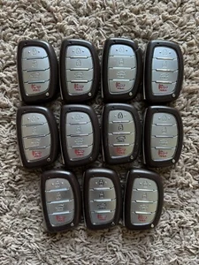 LOT OF 11 HYUNDAI SONATA 15 - 19 SMART KEY REMOTE FOB (4-BTN) FCC: CQOFD00120 NR - Bild 1 von 3