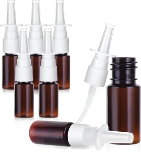 10 Ml Nasal Spray Bottle, 7 Pcs Small Empty Nose Spray Bottle Fine Mist Sprayers - Picture 1 of 12