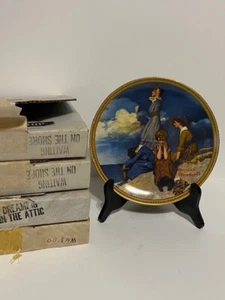 Knowles Fine China (Lot of 4) Norman Rockwell Decorative Collectors Plates VTG - Picture 1 of 6