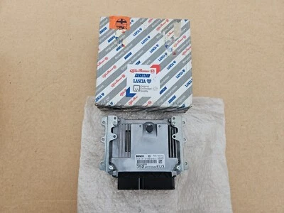 Original Fiat Idea Lancia Engine Control Unit ECU 55191928 Bosch New - Image 1 of 4