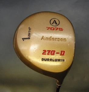 Japanese Vintage Anderson A 7075 270-D Duralumin 11° Driver Stiff Graphite Shaft - Picture 1 of 5