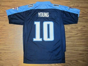 Reebok NFL Tennessee Titans #10 Young Jersey Short/S Shirt Kids L (14/16)**NWOT - Picture 1 of 7