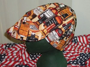 Whisky: Red's American Made: sombrero de soldadura, motociclista, 4 hombres trabajadores $7.00 cada uno - Imagen 1 de 4