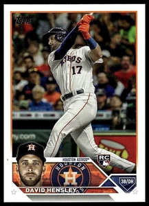 David Hensley *TARJETA DE NOVATO* (RC) 2023 Topps #649 - Imagen 1 de 2