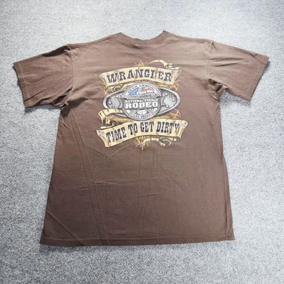 Camisa Wrangler De Colección Para Hombres Grande Finales Nacionales Rodeo 2006 Western Cowboy 2000 Foto 1 de 4