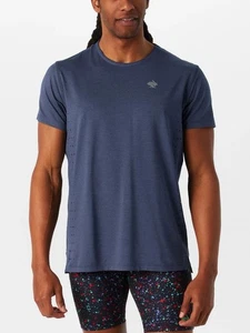 Neu mit Etikett Rabbit Race Pace T-Shirt kurzärmliges Kleid blau Herren Large L " - Bild 1 von 9