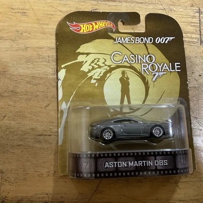 Aston Martin DBS 1:64 Casino Royale Hot Wheels James Bond 007 Foto 1 de 2