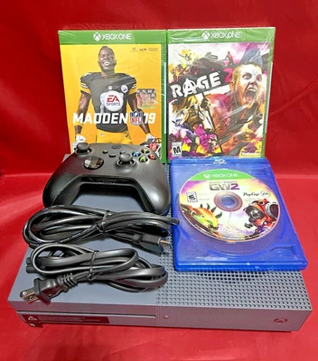 Microsoft Xbox One S Battlefield 1 Storm Gray Special Edition 500GB Game Bundle - Image 1 of 4