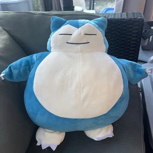 Pokemon Snorlax Amico di Peluche per Bambini che Dorme 18 Pollici - Foto 1 di 9