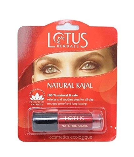 Natural Kajal 100% natural & Safe 4 g (Pack of 3) Black  - Image 1 of 1