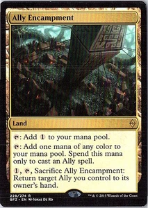 Ally Encampment R Battle for Zendikar 228 casi como nuevo - Imagen 1 de 1