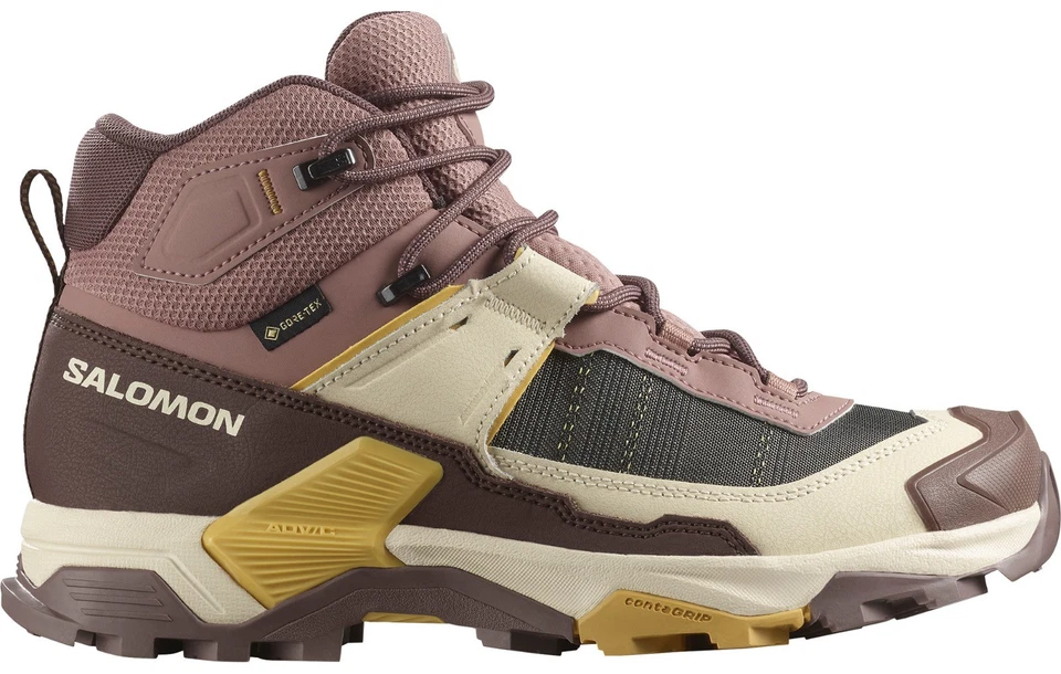 Size 4 - Salomon X Ultra 5 GORE-TEX Mid Burlwood French Roast W