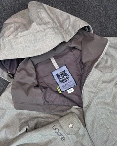 Burton Dryride Snowboard Jacket Womens Medium Gray Ski Snow Winter - Picture 1 of 10