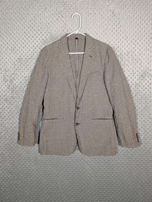 J.Crew Ludlow Somelos Unstructured Blazer Men's 38R Lightweight Multi Check - Image 1 of 4