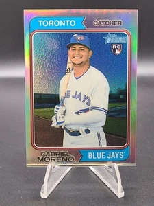 Gabriel Moreno 2023 Topps Heritage #355 Chrome Refractor /574 (RC) - Picture 1 of 2