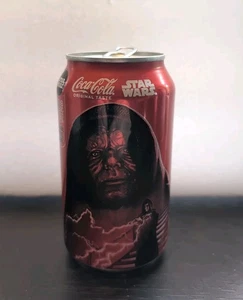 Emperor Palpatine Soda Can EMPTY Star Wars Coca Cola Limited Edition Sidious - Picture 1 of 3