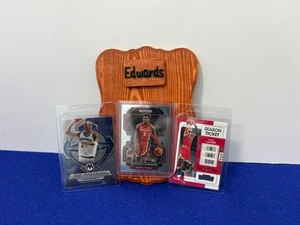 Anthony Edwards, Kevin Garnett & Zach LaVine Basketball Karten Trio Display - Bild 1 von 7