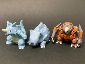 Rhyhorn, Rhydon, Rhyperior(H1.2"-1.5")Pokemon Monster Tomy Collection Figure. - Picture 1 of 8