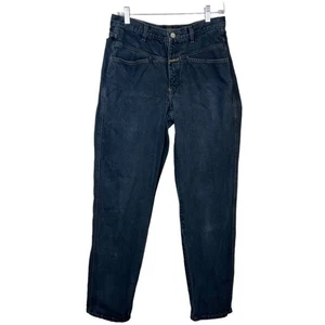 Jeans de mezclilla vintage años 90 Marithe Francois Girbaud negros lavados a la piedra  - Imagen 1 de 11