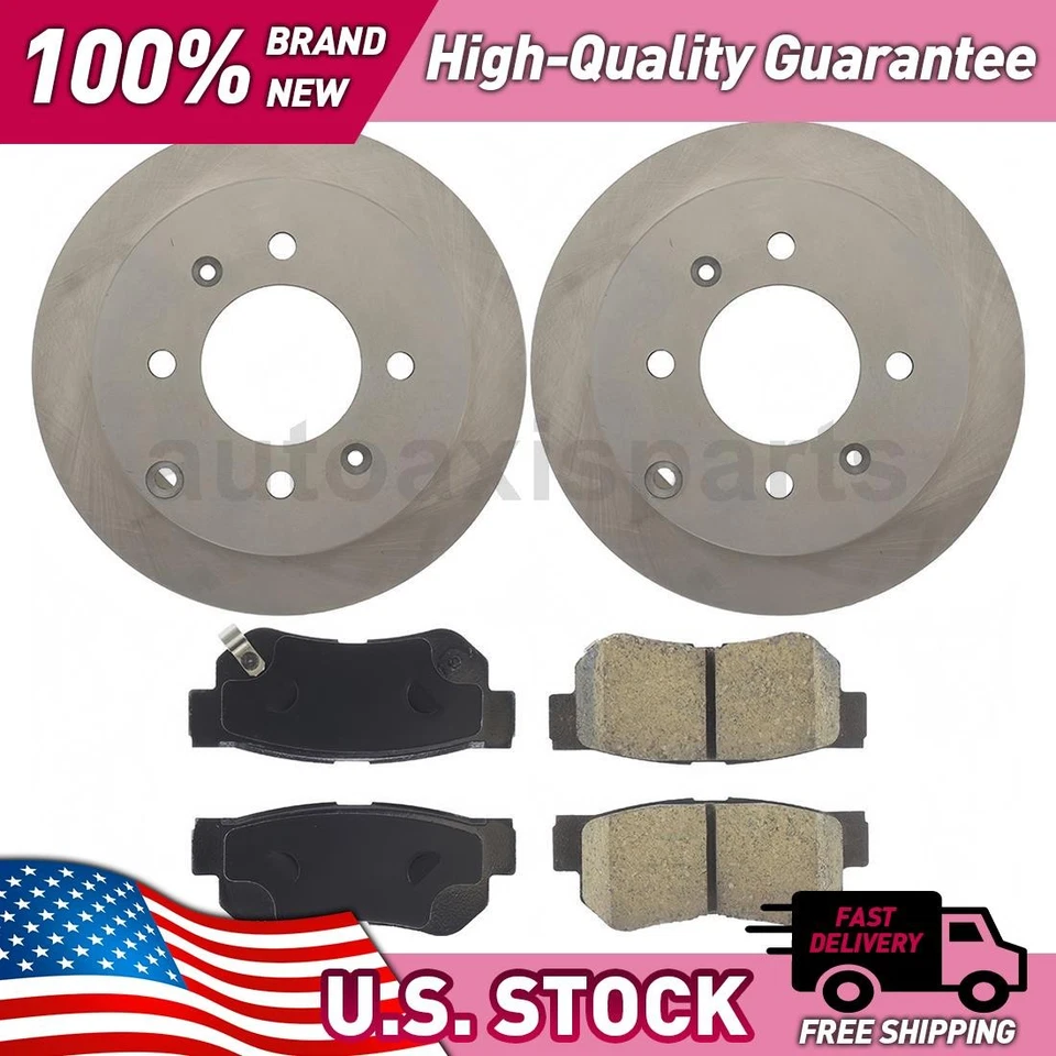 Rear Centric Parts Disc Brake Upgrade Kit For 1999-2005 Hyundai Sonata - Image 1 of 1