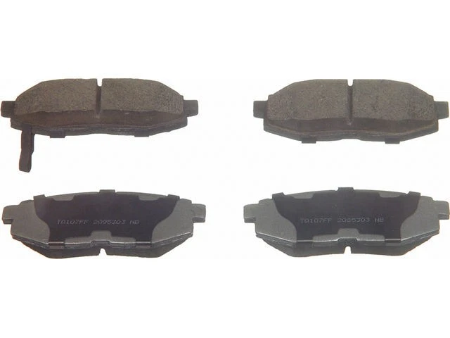 Juego de pastillas de freno traseras para Subaru Forester 2014-2018 2015 2016 2017 MS617MR Foto 1 de 1