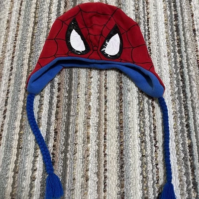Marvel Spider-Man Blue Winter Hat for Kids - Image 1 of 4