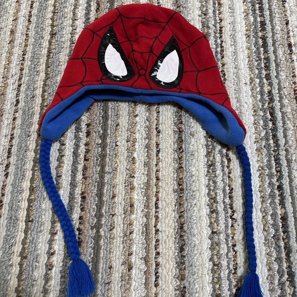 Marvel Spider-Man Blue Winter Hat for Kids - Image 1 of 4