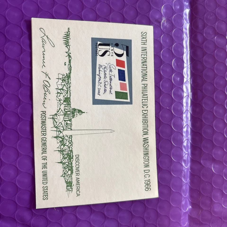 Stamp US 1311 Souvenir Sheet Rare Plate Variety - Image 1 of 3