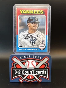 2024 Topps Heritage - Rookies Jasson Dominguez #399 (RC) - Bild 1 von 2