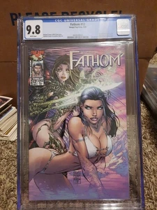 Fathom 12 Cgc 9.8 Image Top Cow 2000 1st Print GREAT Michael Turner Cover NM WP - Picture 1 of 6