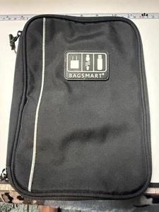 BagSmart Tech Cable Organizer Card Game Holders Black EUC - Afbeelding 1 van 3