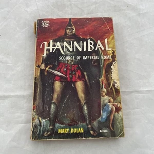 HANNIBAL : SCOURGE OF IMPERIAL ROME by Mary Dolan vintage 1955 Avon paperback - Picture 1 of 7