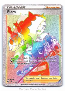 Piers 078/073 - Champions Path - Carta Pokémon - Casi Como Nueva - Imagen 1 de 2