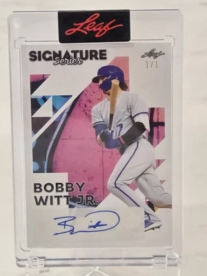 2023 Leaf Signature Series BOBBY WITT JR. Street Art 1/1 RC Auto FACTORY SEALED - Image 1 of 3