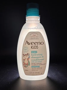 Aveeno Kids 2-in-1 Hydrating Shampoo & Conditioner, Gently Cleanses, Conditio... - Picture 1 of 3