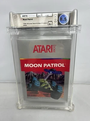 SEALED NEW Atari 2600 Moon Patrol WATA Certified Graded 8.5 - Image 1 of 4