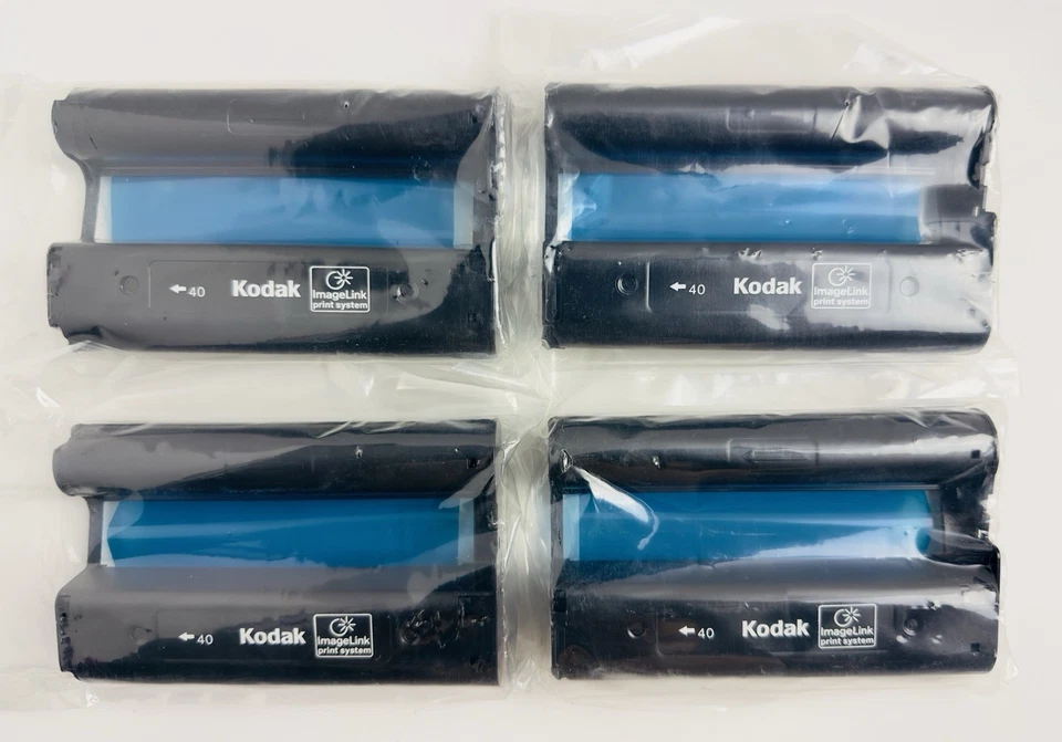 Kodak Color Cartridge 4 Cartridges & Photo 160 sheets Paper Kit PH-160