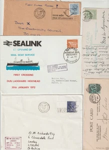 1904/81 9 x ANGLESEY & HOLYHEAD POSTGESCHICHTE COVER & PPCS WITH DIFF POSTMARKS - Bild 1 von 3