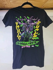 AEW Wrestling Young Bucks Superkick Fiesta Mens Matt Nick Elite T Shirt Size XS - Picture 1 of 8