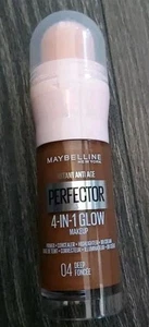 MAYBELLINE PERFECTOR 4-IN-1 GLOW MAKEUP 20ML 04 DEEP SEALED - Picture 1 of 1