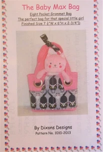 Baby Max Tasche acht Taschen Ösentasche kleine Handtasche Mädchen Dixons Designs Muster - Bild 1 von 2
