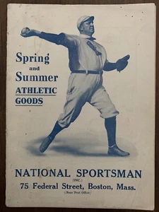 Cy Young 1910 National Sportsman Spring Summer Catalog Baseball Cover Equipment - Picture 1 of 9